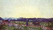 Giovanni Segantini Nature oil painting on canvas
